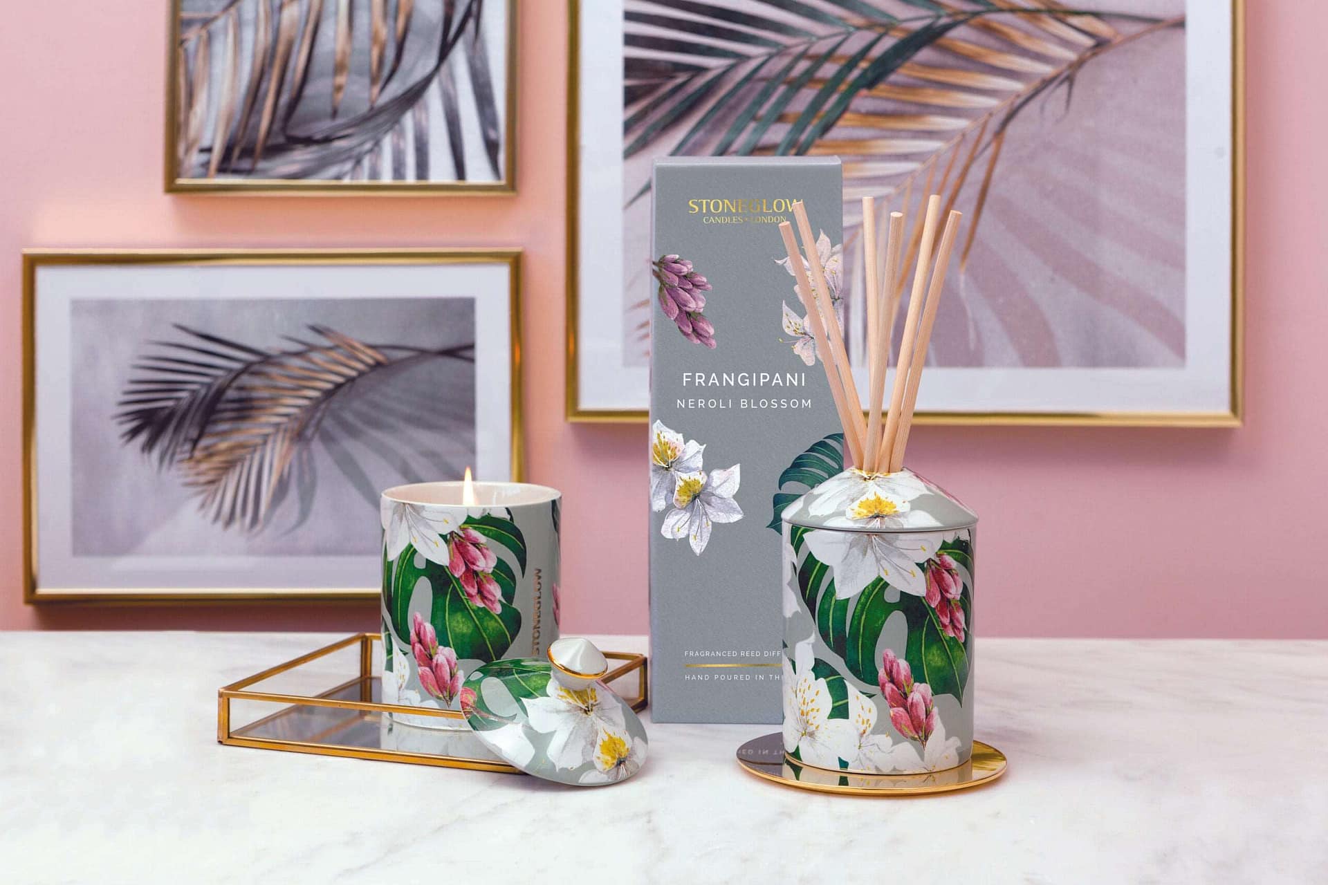 Urban Botanics - Ceramic - Frangipani | Neroli Blossom - Reed Diffuser 200ml