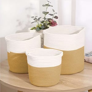Hawaii - White Two Tone Basket