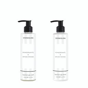 Modern Classics - Pomegranate & Spiced Woods - Hand & Body Wash & Lotion Bundle