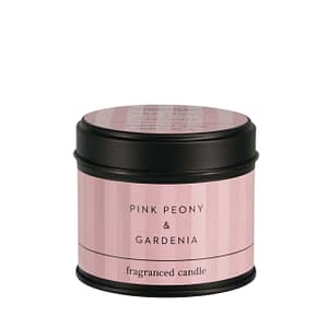 Modern Classics - Pink Peony & Gardenia - Candle Tin