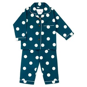 Moroccan Blue Spot Children Lounge Wear