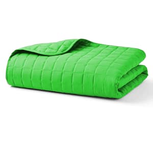 Green Quilted Blanket