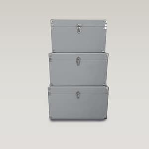Grey Luxury Trunk Box Set