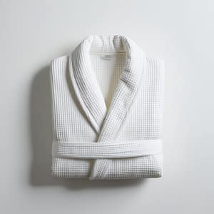 White Waffle Bathrobe