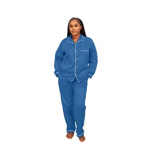 Morrocan Blue Lounge Wear