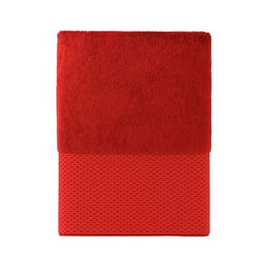 Luxury Egyptian Cotton Terry Towel – Karanda Red