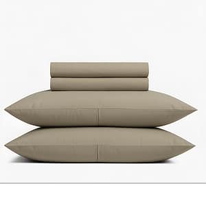 Signature Collection: 1200TC Egyptian Cotton Sateen Bedding – Simply Taupe
