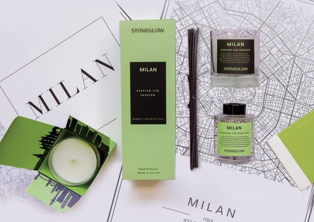 Explorer - Milan - Passion For Fashion - Scented Reed Diffuser 150ml - Image 2