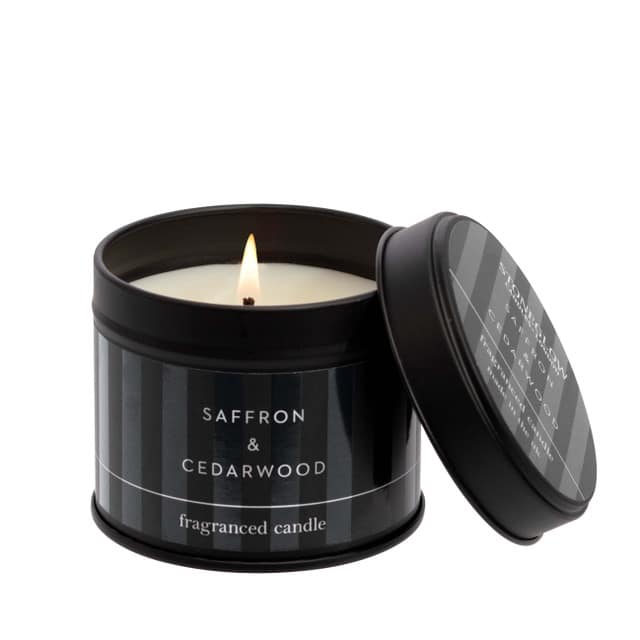 Modern Classics - Saffron & Cedarwood - Candle Tin